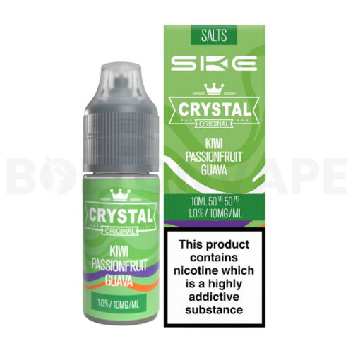 Kiwi Passionfruit Guava SKE CRYSTAL NIC SALTS E-liquid