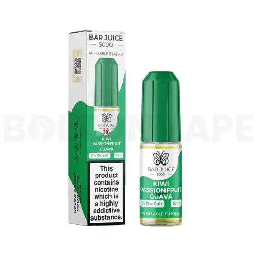 Kiwi Passionfruit Guava Bar Juice 5000 Nic Salt e-liquid