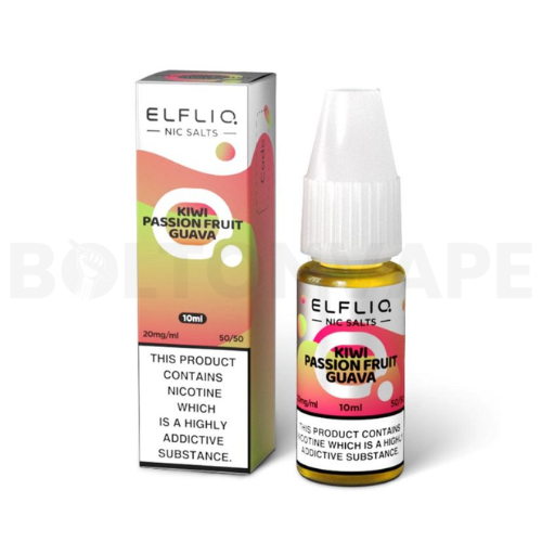 Elf bar Elfliq 10ml Nic Salt Vape Juice - Box of 10