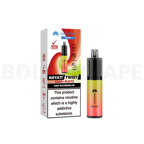 Hayati Twist 5000 Puffs Disposable Vape Pod Kit