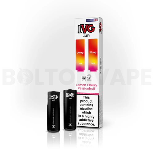 IVG Air pro Lemon Cherry Passionfruit Prefilled Pods