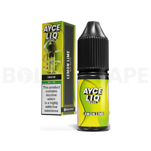 Lemon Lime 10ml Nic Salt E-Liquid by Dovpo Ayce Liq 5000