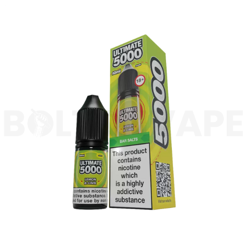 Ultimate Bar 5000 Nic Salt Vape Juice - Box of 10