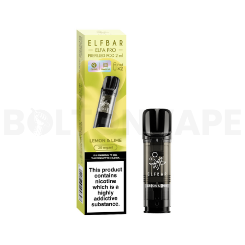 Elfbar Elfa Pro Pods Lemon & Lime Prefiiled 