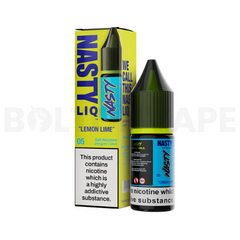 Lemon Lime 10ml Nic Salt E-liquid By Nasty Liq