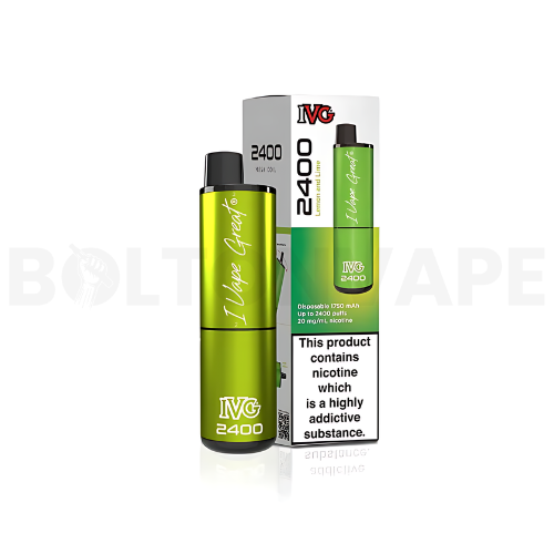 Lemon And Lime IVG 2400 Disposable Vape