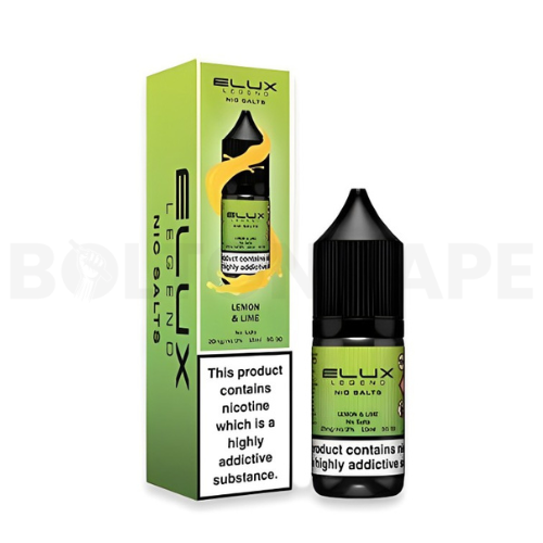 Lemon & Lime 10ml Nic Salt E-Liquid by Elux Legend