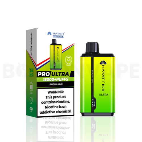 Hayati Pro Ultra 15000 Lemon & Lime Disposable Vape