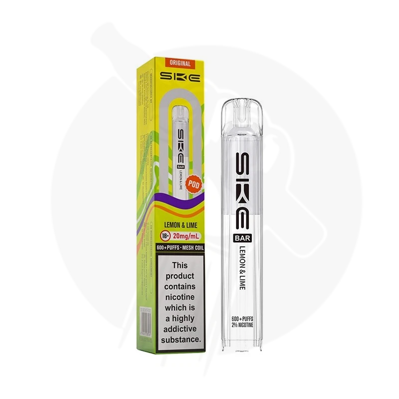 Lemon & Lime Prefilled Replacement Pods By SKE Bar 600