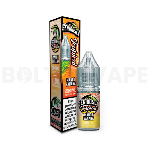 Seriously Tropical Mango Banana Nic Salt E-Liquid