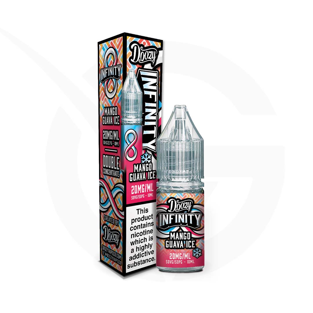 Mango Guava Ice 10ml Nic Salt E-Liquid by Doozy Infinity