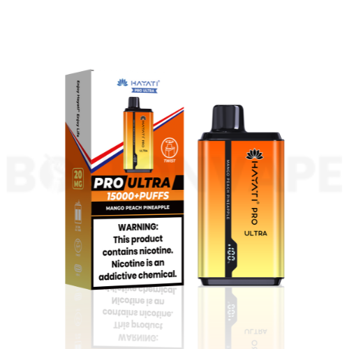 Hayati Pro Ultra 15000 Mango Peach Pineapple Disposable Vape