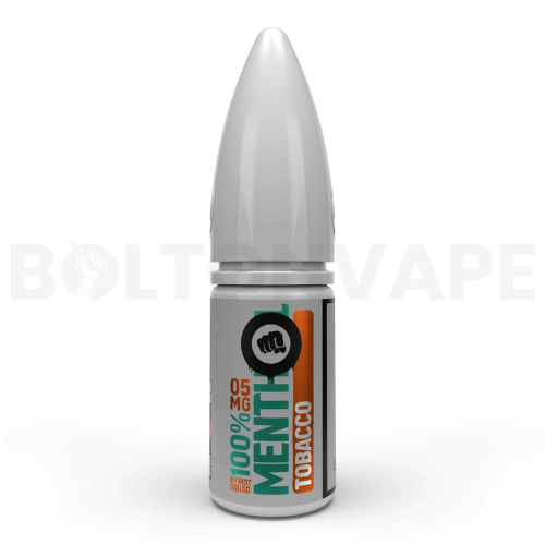 Tobacco 10ml Nic Salt E-Liquid by Riot Squad