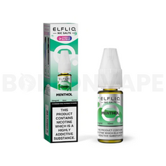 Menthol 10ml Elfliq Nic Salt E-Liquid by Elf Bar