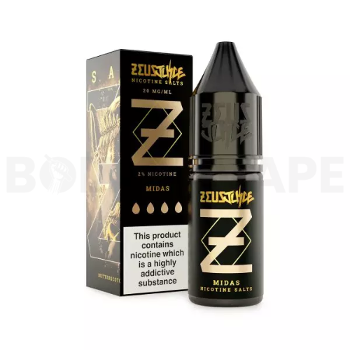 Midas 10ml Nic Salt E-Liquid by Zeus Juice