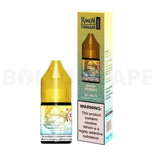 Mixed berries 10ml Nic Salt E-Liquid By R and M Tornado 7000