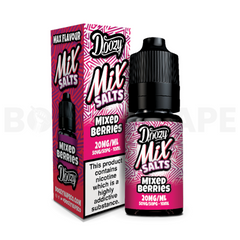 Mixed Berries 10ml Nic Salt E-liquid by Doozy Mix Salts