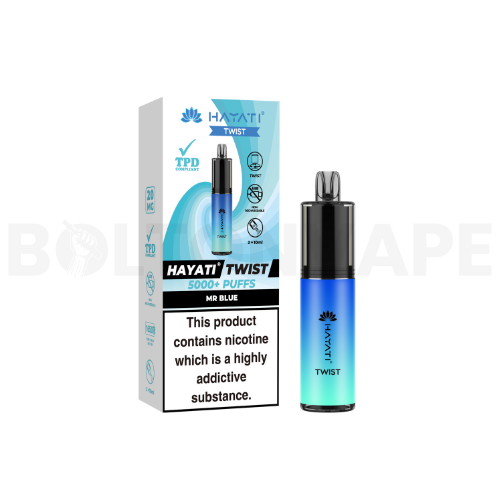 Hayati Twist 5000 Puffs Disposable Vape Pod Kit
