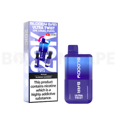 Mr Blue / Blueberry Raspberry Bloody Bar Ultra-Twist 20K Disposable Vape Kit