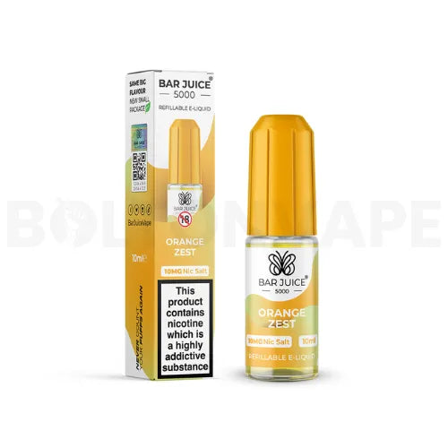 Orange Zest Bar Juice 5000 Nic Salt e-liquid