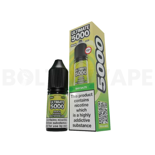 Ultimate Bar 5000 Nic Salt Vape Juice - Box of 10