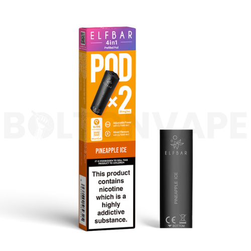 Pineapple Ice Elf Bar 4 in 1 Prefilled Pods