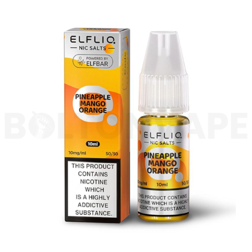 Pineapple Mango Orange 10ml Nic Salt E-Liquid by Elf Bar ELFLIQ