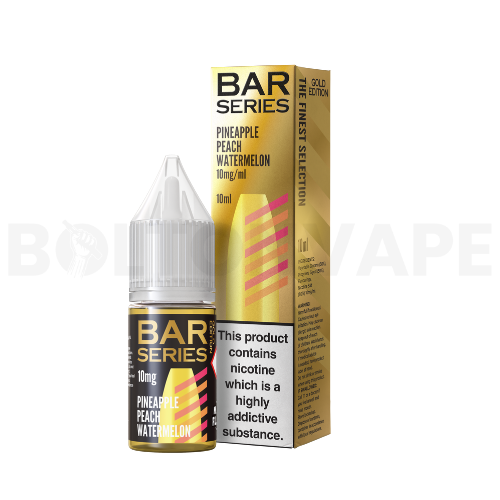 Bar Series Gold Edition Pineapple Peach Watermelon Nic Salt