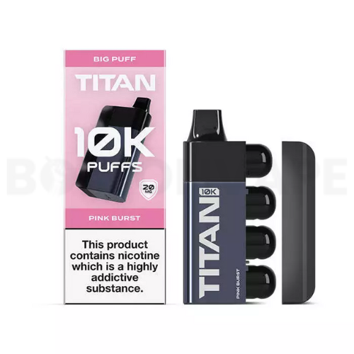 Pink Burst Titan 10K Disposable Vape Kit