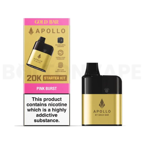 Pink Burst Gold Bar Apollo 20k 