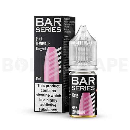 Pink Lemonade 10ml Nic Salt E-liquid by Bar Series