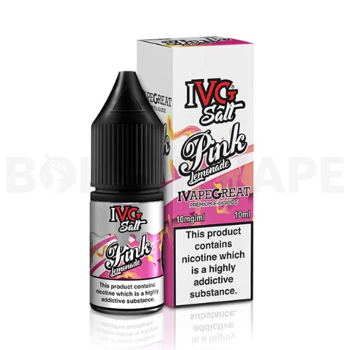 Pink Lemonade 10ml Nicotine E-Liquid by IVG