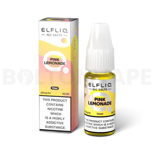 Pink Lemonade 10ml Nic Salt E-Liquid by Elf Bar ELFLIQ