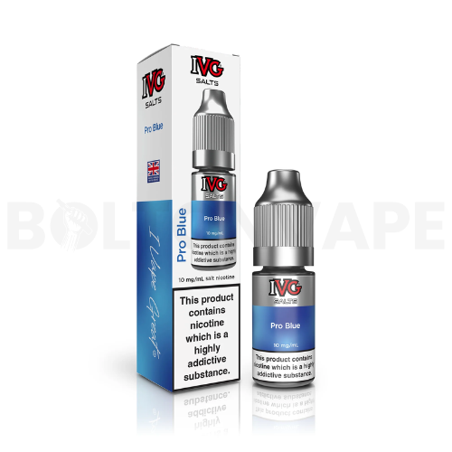 Pro Blue 10ml Nic Salt E-Liquid By IVG