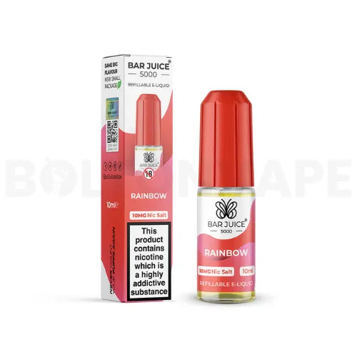 Rainbow Bar Juice 5000 Nic Salt e-liquid