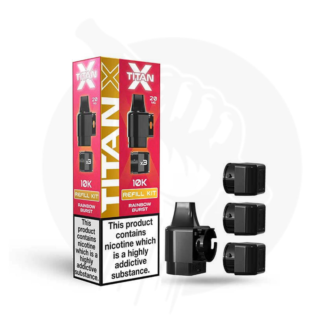 Rainbow Burst Titan X Refill Pack