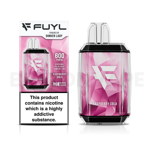 Raspberry Cola Fuyl by Dinner Lady Disposable Vape