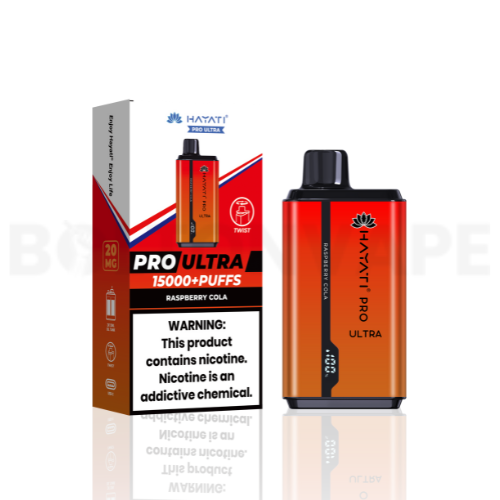 Hayati Pro Ultra 15000 Raspberry Cola Disposable Vape