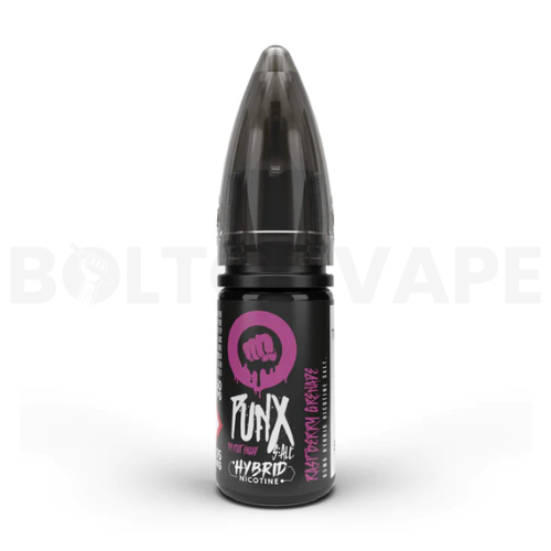 Raspberry Grenade 10ml Nic Salt E-Liquid by Riot Squad