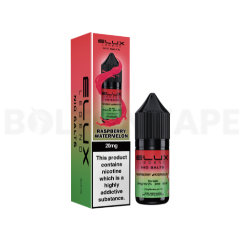 Raspberry Watermelon 10ml Nic Salt E-Liquid By Elux Legend