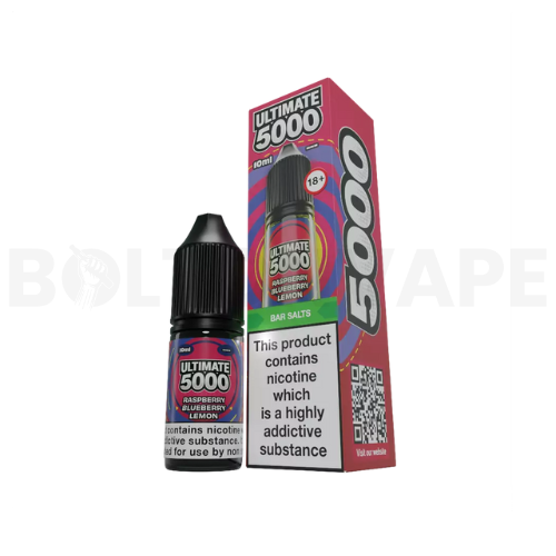 Ultimate Bar 5000 Nic Salt Vape Juice - Box of 10