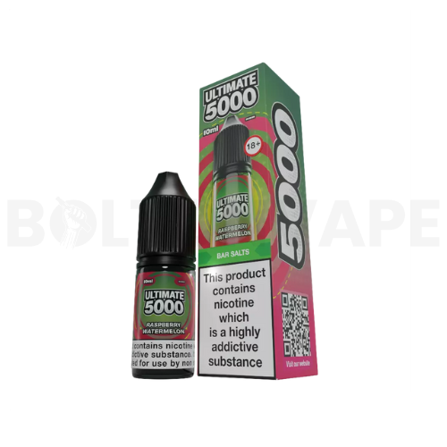 Ultimate Bar 5000 Nic Salt Vape Juice - Box of 10