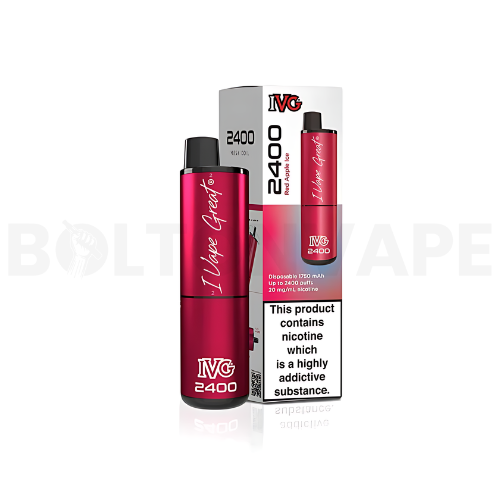 Red Apple Ice IVG 2400 Disposable Vape