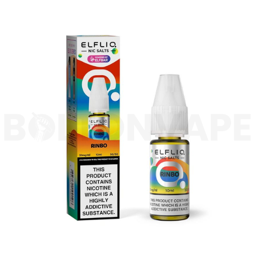 Rinbo 10ml Elfliq Nic Salt E-Liquid by Elf Bar