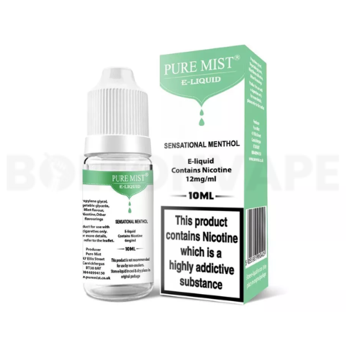 Pure Mist E-Liquid 10ml Pack of 10