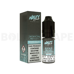 Sicko Blue E-Liquid 10ml Nic Salt By Nasty Juice