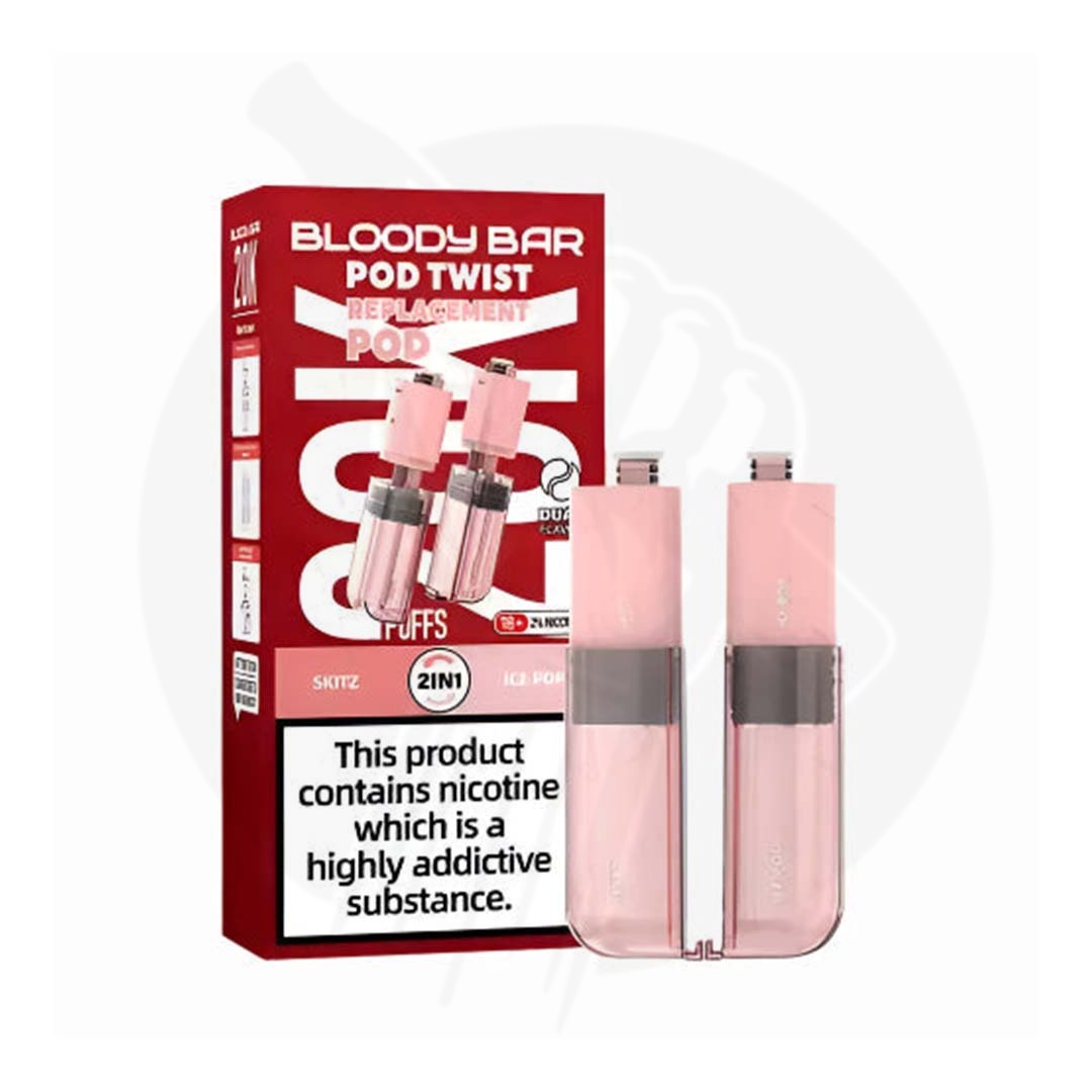 Skitz & Ice Pop Bloody Bar Ultra Twist 20K refill Pods