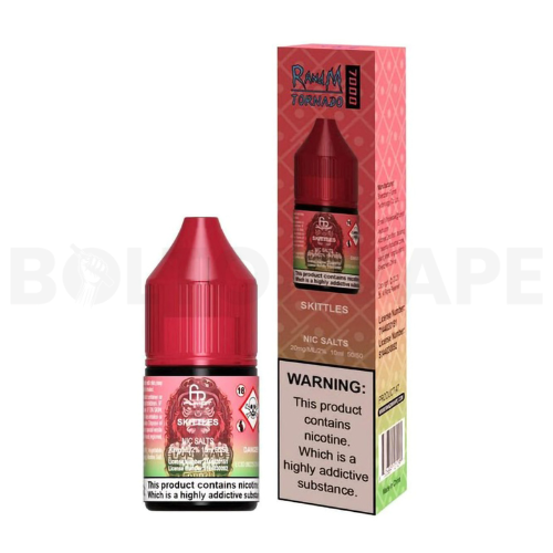 Skittles 10ml Nic Salt E-Liquid By R and M Tornado 7000 - Bolton Vape Store Skittles 10ml Nic Salt E-Liquid By R and M Tornado 7000 - Bolton Vape Store