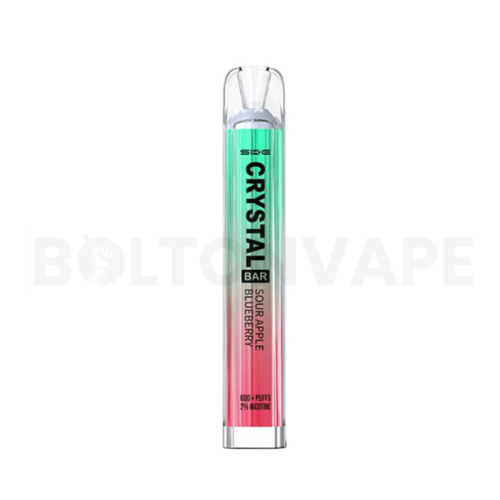 Sour Apple Blueberry SKE Crystal Bar Disposable Vape