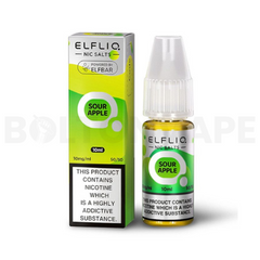 Sour Apple 10ml Nic Salt E-Liquid by Elf Bar ELFLIQ